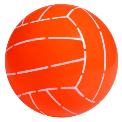 FAREBNÝ GUMOVÝ VOLEJBAL VOLEJBAL 23 CM