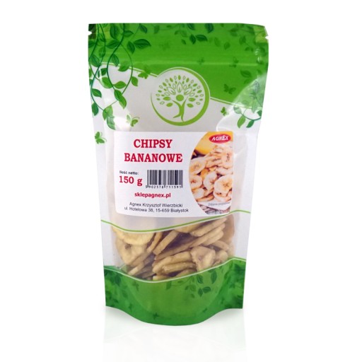 BANÁNOVÉ ČÍPKY 150g ZDRAVÝ CHRUVATÝ CHRUVAN