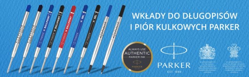 NÁPLŇ BALLPOINT PARKER QUINK FLOW MODRÁ M