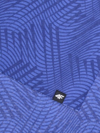 4F ĽAHKÁ ROZTOMNÁ BANDANA SUKŇOVÁ šatka U084 MODRÁ