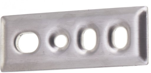 INOX spodná západka na závoru dverí, 1 ks