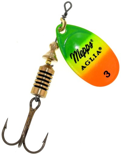 Mepps Aglia Fluo Tiger Spinner Spinner #3 / 6,5 g