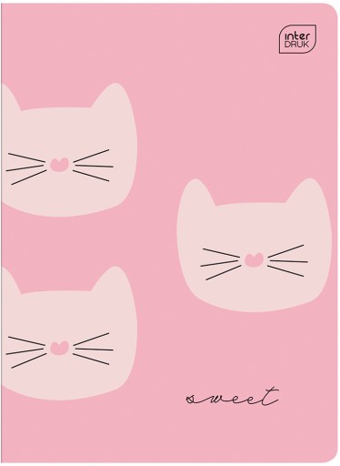 A5 LINED COLOR zošit 32 listov Interprint MIX x5