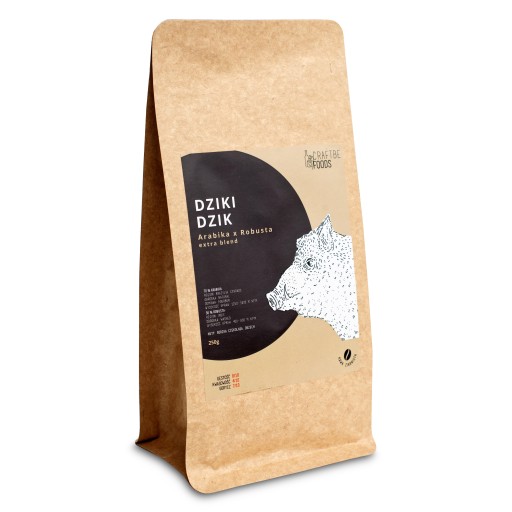 ČERSTVÉ PRAŽENÉ DIVOKÁ KÁVA CRAFTBE 250G