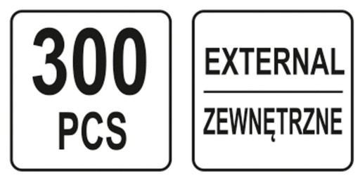 VONKAJŠIA SADA KRUHY 300 ks