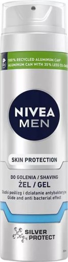 NIVEA MEN SILVER PROTECT gél na holenie, 200 ml