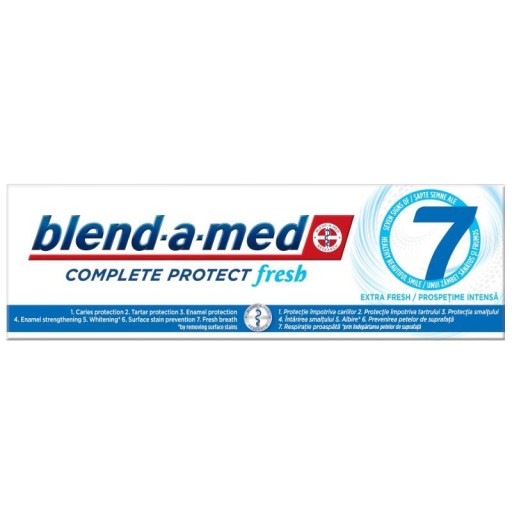 Osviežujúca zubná pasta 7v1 Blend-a-med Complete Protect Fresh 75 ml