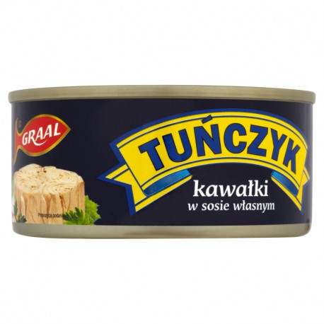 Kúsky tuniaka grálskeho vo vlastnej omáčke 170 g