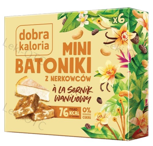 Dobra Kaloria Mini Bars vanilkový cheesecake 102g