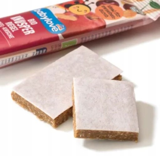 BABYLOVE BIO ZDRAVÁ JABLKO VIŠŇOVÁ TYČINKA 1+