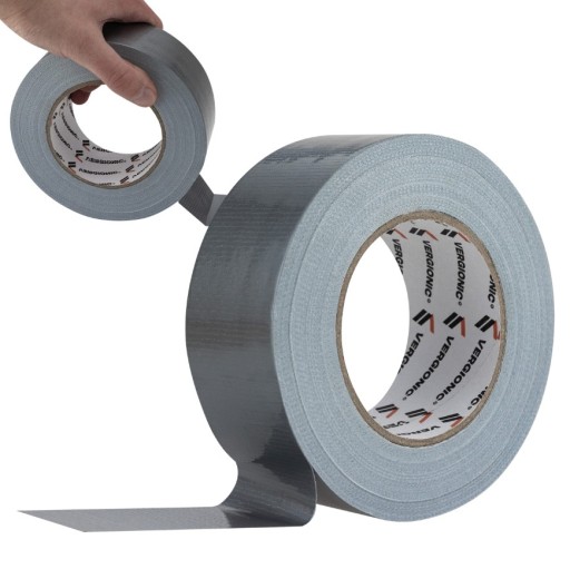 STRIEBORNÁ VYZTUŽENÁ OPRAVNÁ PÁSKA DUCT TAPE 48x50 m