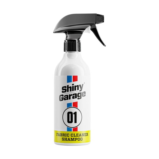 Shiny Garage Fabric Cleaner Shampoo 500 ml - na umývanie stropných vložiek, Alcantara