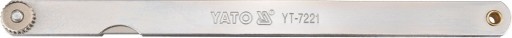 Spáromer 200 mm, 17 lopatiek, 0,02-1 mm YATO