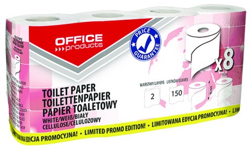 Office Products neparfumovaný toaletný papier 8 ks.