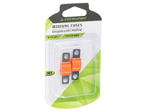 Poistky MIDIVAL, 30A, 2 ks.