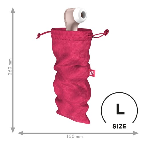 Satisfyer Treasure Bag L ružová