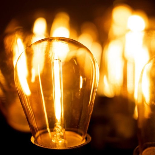 E27 1W Vintage LED FILAMENTOVÁ žiarovka PRE GIRLAND