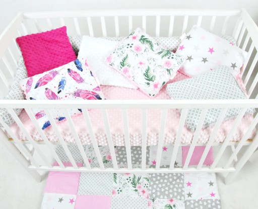 BabyLux MINKY VANKÚŠEK 35X30 CM DO KOČÍKU PLOCHÝ N121