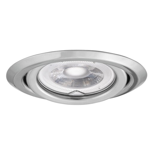Kanlux pohyblivý LED stropný bodový krúžok Argus II 10W Chrome