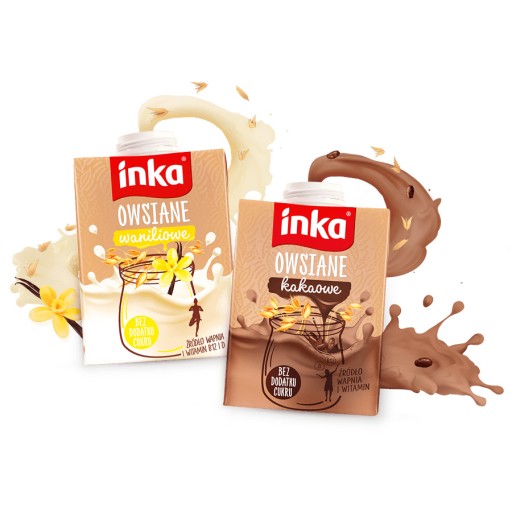 INKA vanilkový ovsený nápoj 500 ml