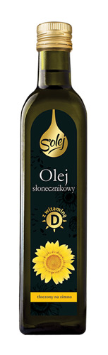S'olej Slnečnicový olej s vitamínom D, lisovaný