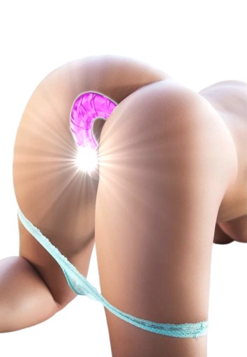 DVOJITÝ DILDO ANÁLNA A VAGINÁLNA PENETRÁCIA