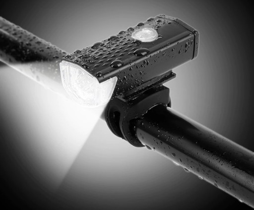 LED LAMPA NA BICYKEL PREDNÉ + ZADNÉ USB OSVETLENIE