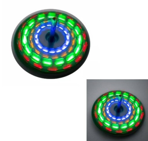 LED gyroskopový rotačný modul KIT modul pre svojpomocnú montáž