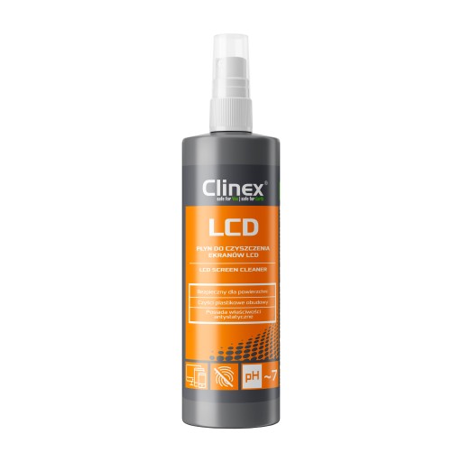 Clinex LCD - tekutý čistiaci prostriedok na LCD obrazovky 200 ml
