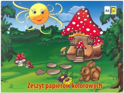 Farebný papier A4 Line 32 listov 80 g/m²