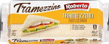 Talianske Tramezzini Roberto Pane 250 g