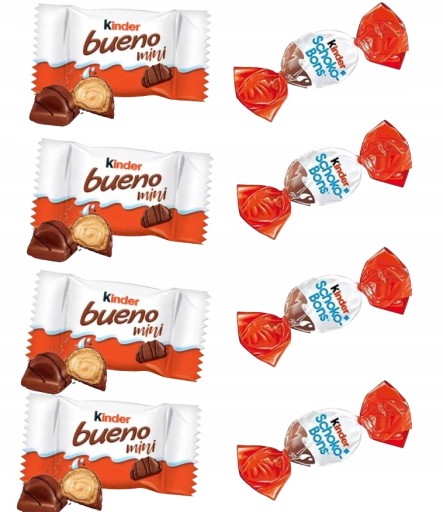 Darčeková sada ku dňu detí Kinder Bueno Mini Schoko Bons Sweets Pack