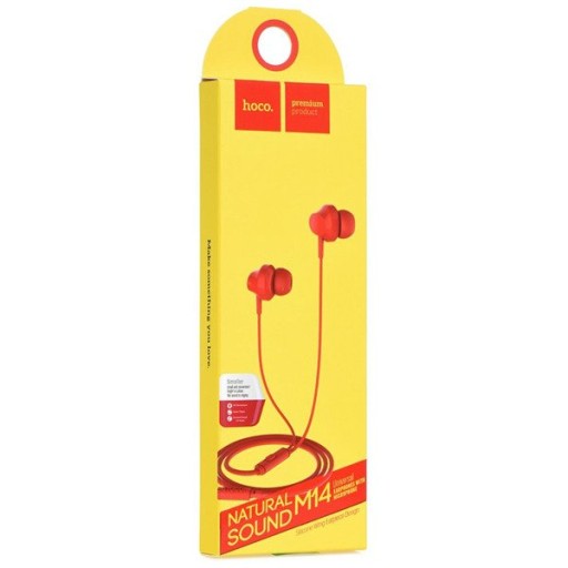 Headset HOCO / 3,5 mm jack M14 biely