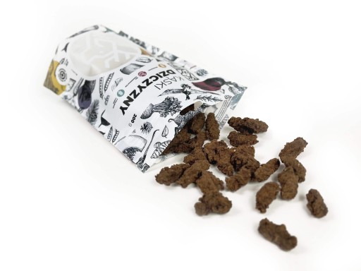 Jelení pes Venison Bites 200 g prírodná pochúťka pre psov