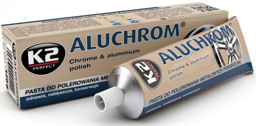 K2 leštiaca pasta na chróm a hliník 120 ml