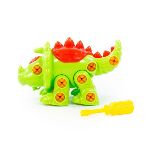POLESIE 76717 DINOSAUR TWISTING TRICERATOPS