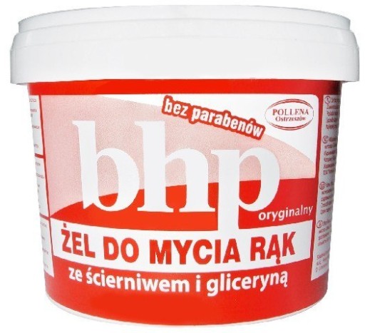 POLLENA BOZP GÉL na umývanie rúk s abrazívom 500g