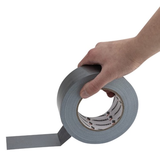 STRIEBORNÁ VYZTUŽENÁ OPRAVNÁ PÁSKA DUCT TAPE 48x50 m