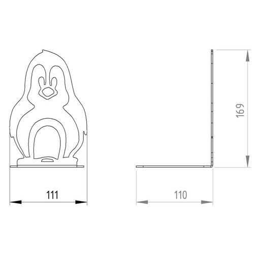 Stojan na knihy Penguin Stojan na knihy PENGUIN