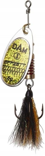 Spinner Spinner Dam Standard DRESSED SPINNER 5/12g REFLEX GOLD