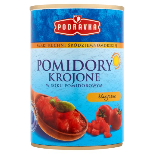 Podravka Paradajky krájané 400g