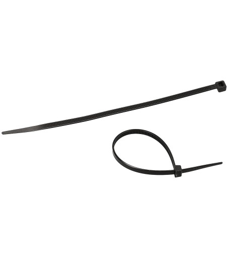 Sťahovacie pásky 3,6x150mm Čierna 100 ks