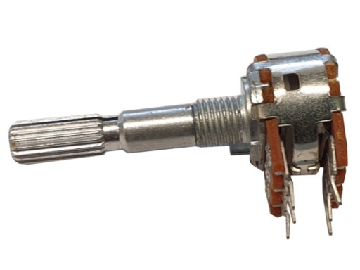 Nový Stereo potenciometer 2x47k M+N MN 2x50k UNITRA