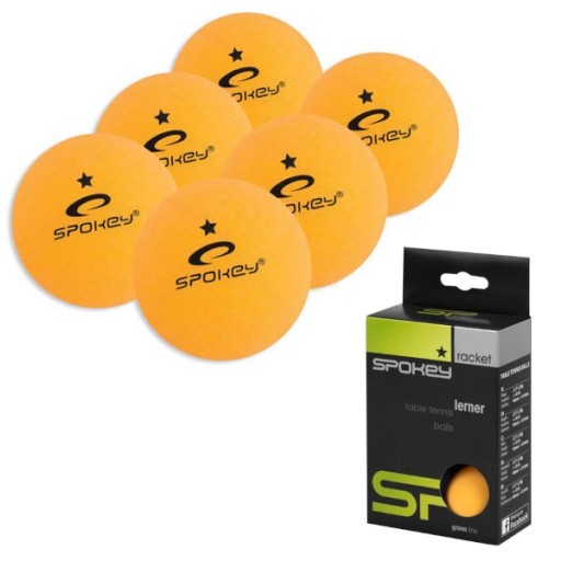 Loptičky na stolný tenis Ping Pong 6 ks