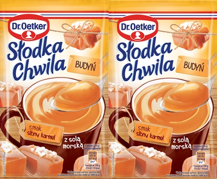 DR. Oetker Słodka Chwila Puding so slaným karamelom 2x43 g
