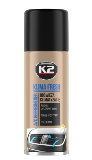 K2 Klima Fresh Lemon osviežovač klimatizácie 150ml