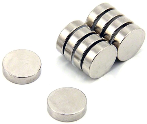 Cylindrický neodymový magnet 10x2 POZOR: VEĽMI PEVNÝ
