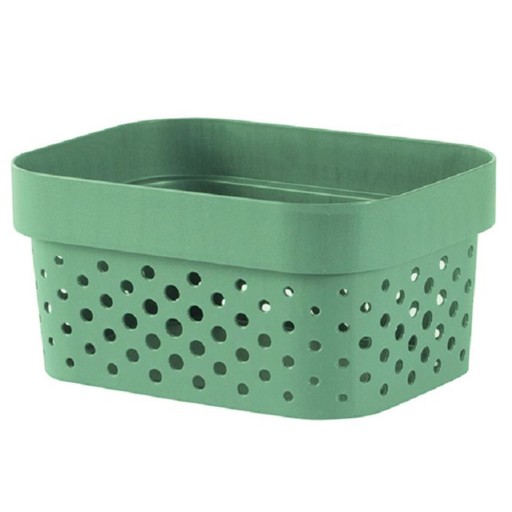 Curver Košík, prelamovaný box, zelený, 1,4L nádoba