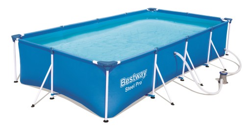 Obdĺžnikové nosné potrubie rámu bazéna BESTWAY 56424 Steel Pro 400x211x81cm