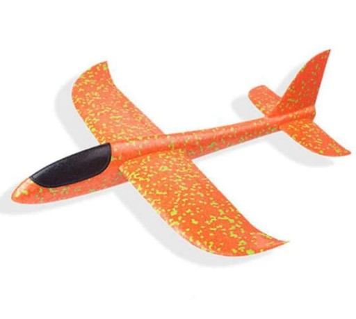 STYROFOAM LETADLO VYROBENÉ ZO STYROPINY 37 CM ŠÍPKA